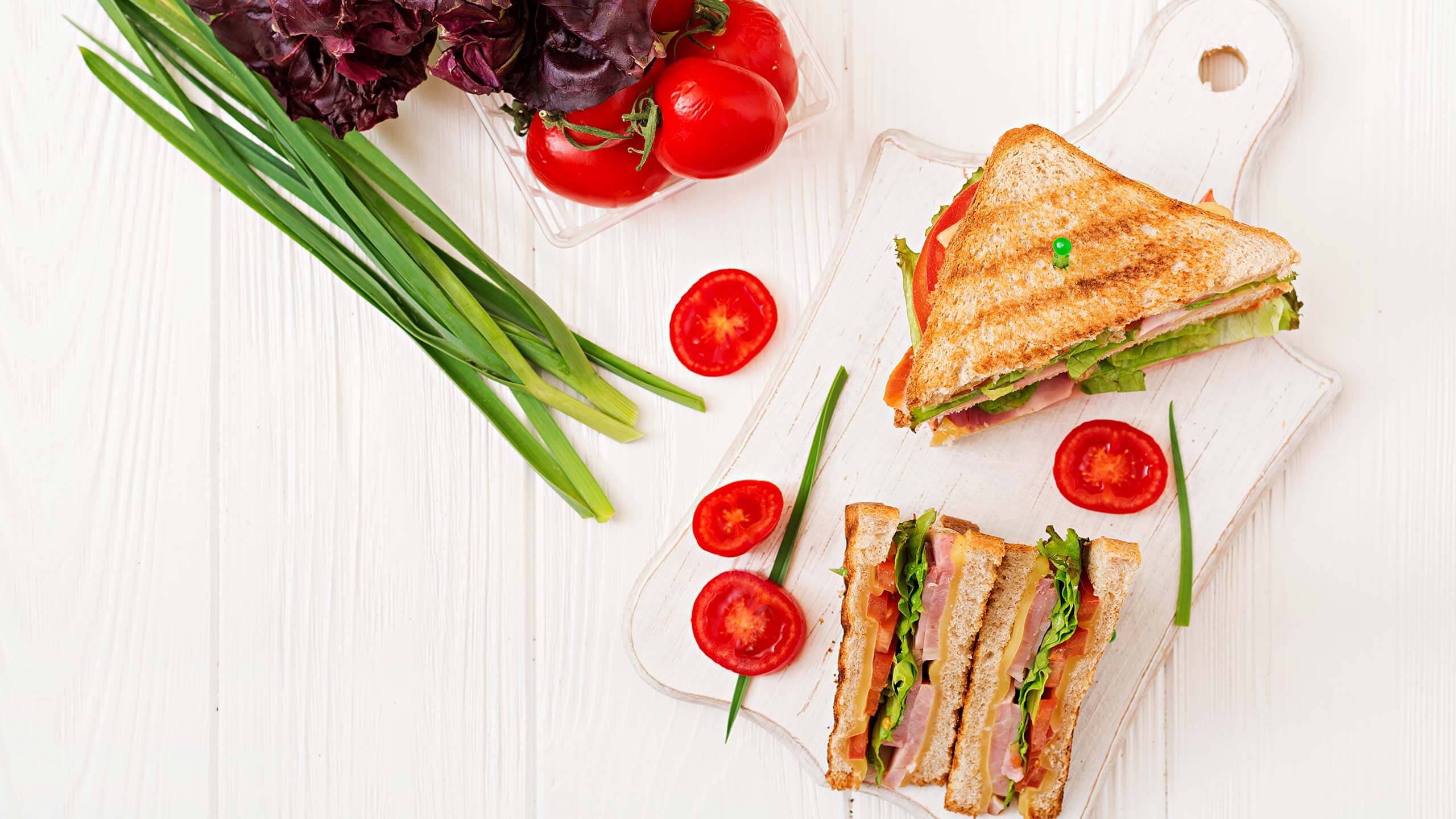 Club Sandwich Panini With Ham Cheese 1